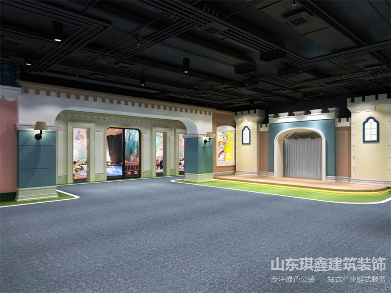 寶可思國(guó)際兒童會(huì)裝修效果